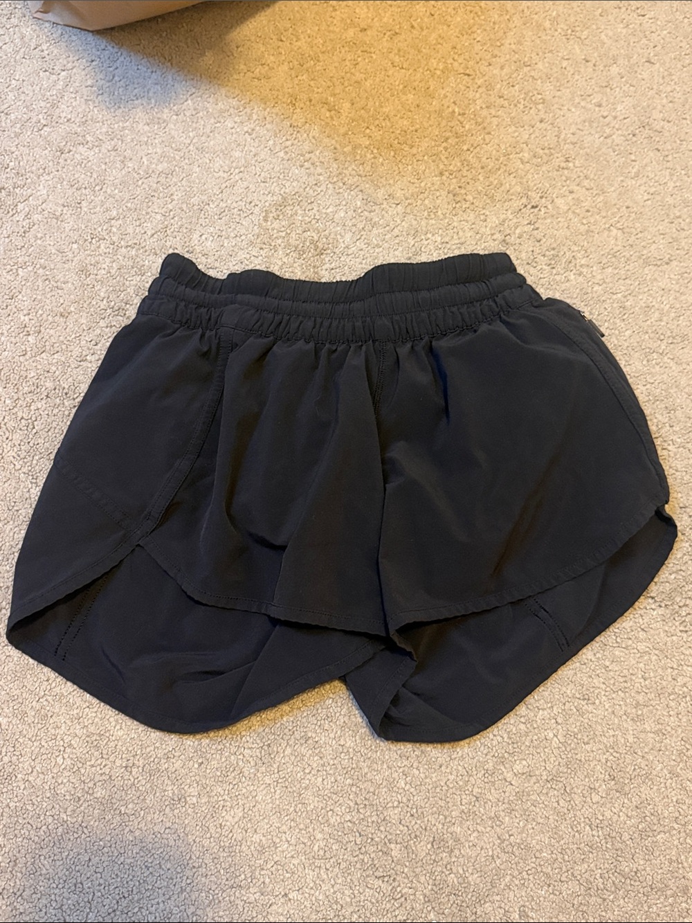 lululemon athletica Black Layered Run Shorts